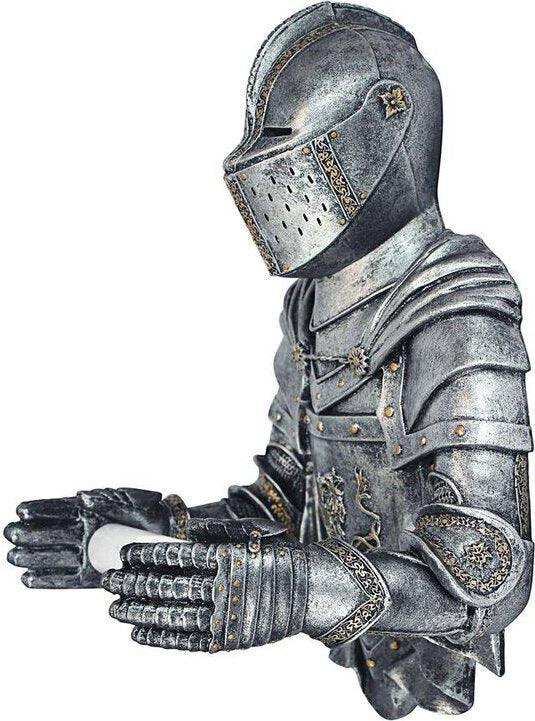 Design Toscano Spooky Decor - A Knight To Remember Tp Holder
