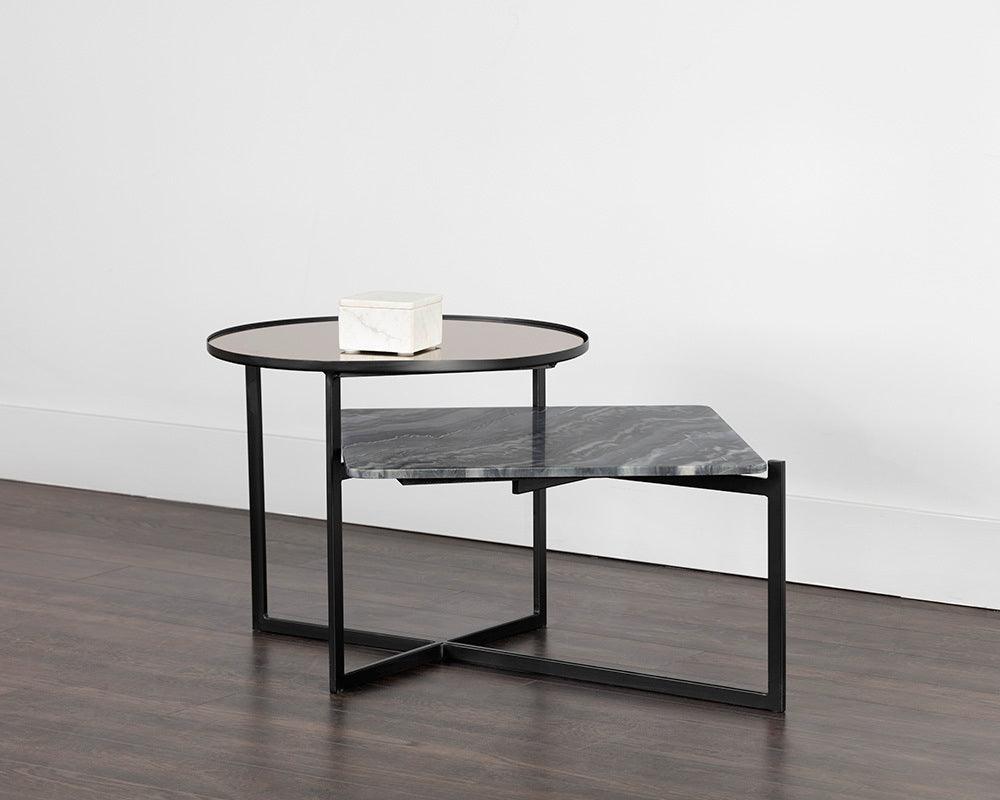 SUNPAN Coffee Tables - Rivas Coffee Table - Grey Marble