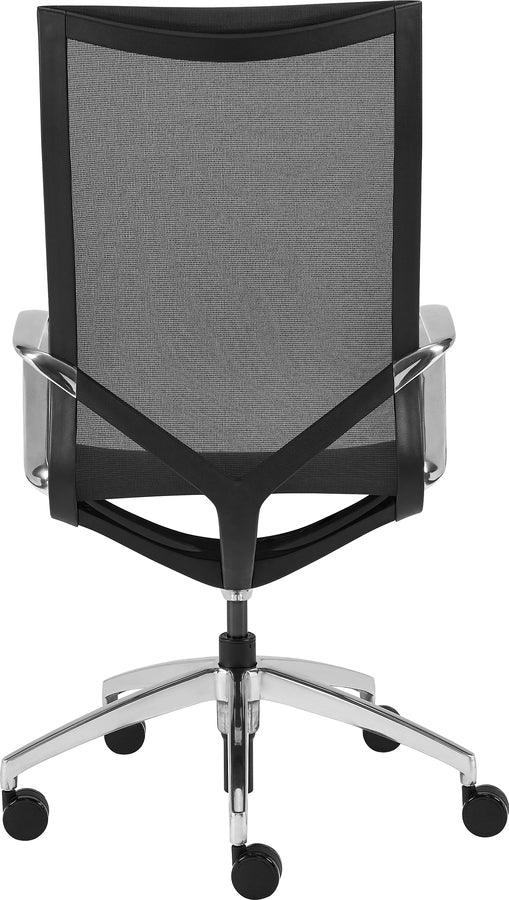 Euro Style Task Chairs - Tertu High Back Office Chair Black