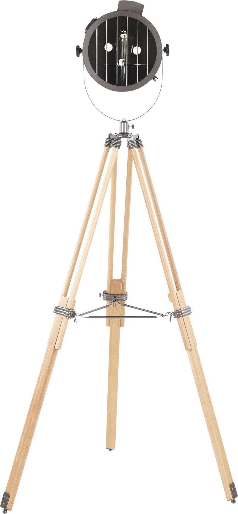 Lumisource Floor Lamps - Ahoy Floor Lamp Natural & Antique