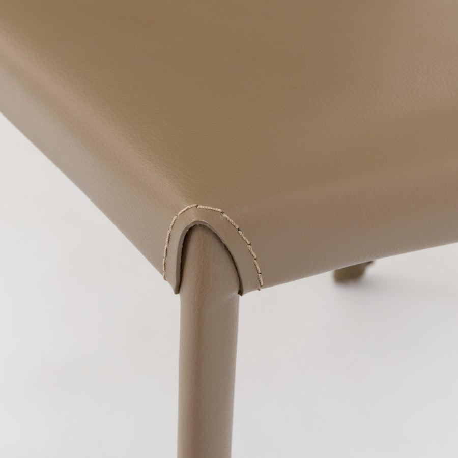 Euro Style Dining Chairs - Hasina Dining Chair in Taupe - Set of 2