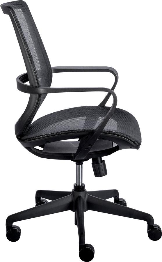 Euro Style Task Chairs - Megan Office Chair Black