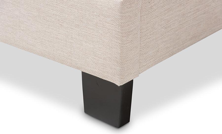 Wholesale Interiors Beds - Emerson Full Bed Light Beige