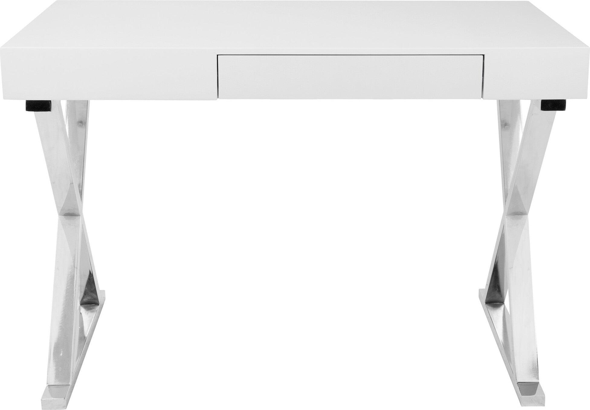 Lumisource Desks - Luster Desk White