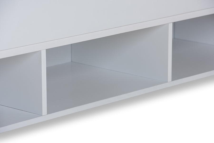 Wholesale Interiors Beds - Elise Twin Storage Bed White