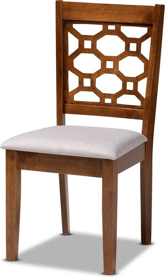 Wholesale Interiors Dining Sets - Gabriel Dining Set For 5 Brown & Gray