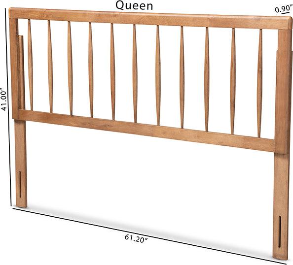 Wholesale Interiors Headboards - Valin King Headboard Ash Walnut