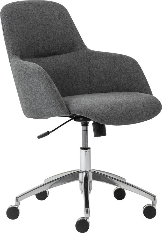 Euro Style Task Chairs - Minna Office Chair Gray
