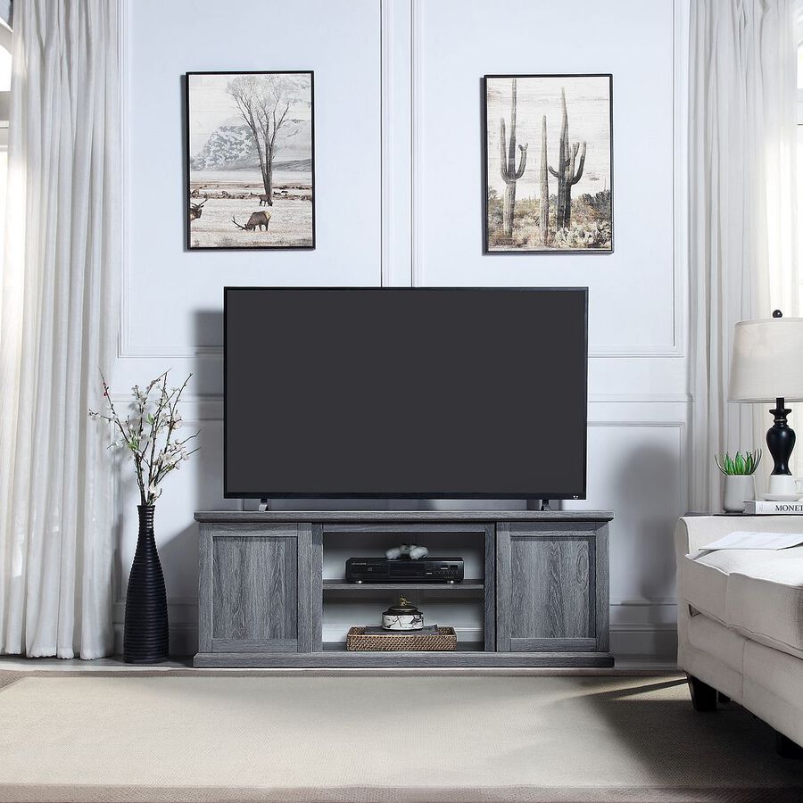 Manhattan Comfort TV & Media Units - Franklin 60" TV Stand in Grey