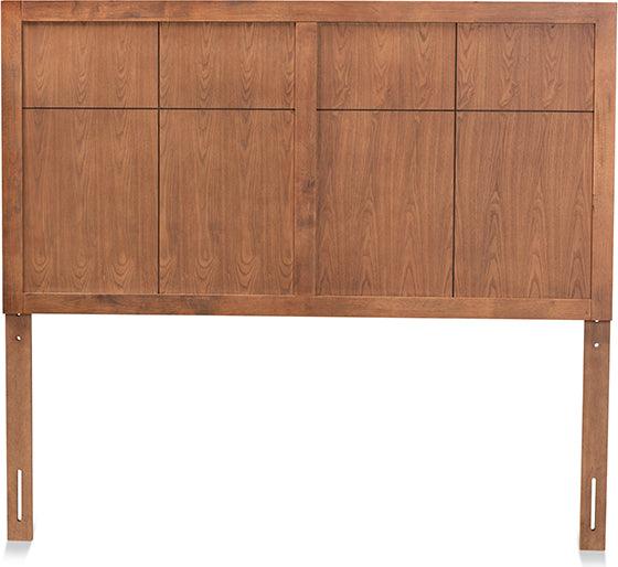 Wholesale Interiors Headboards - Monroe Queen Headboard Ash Walnut