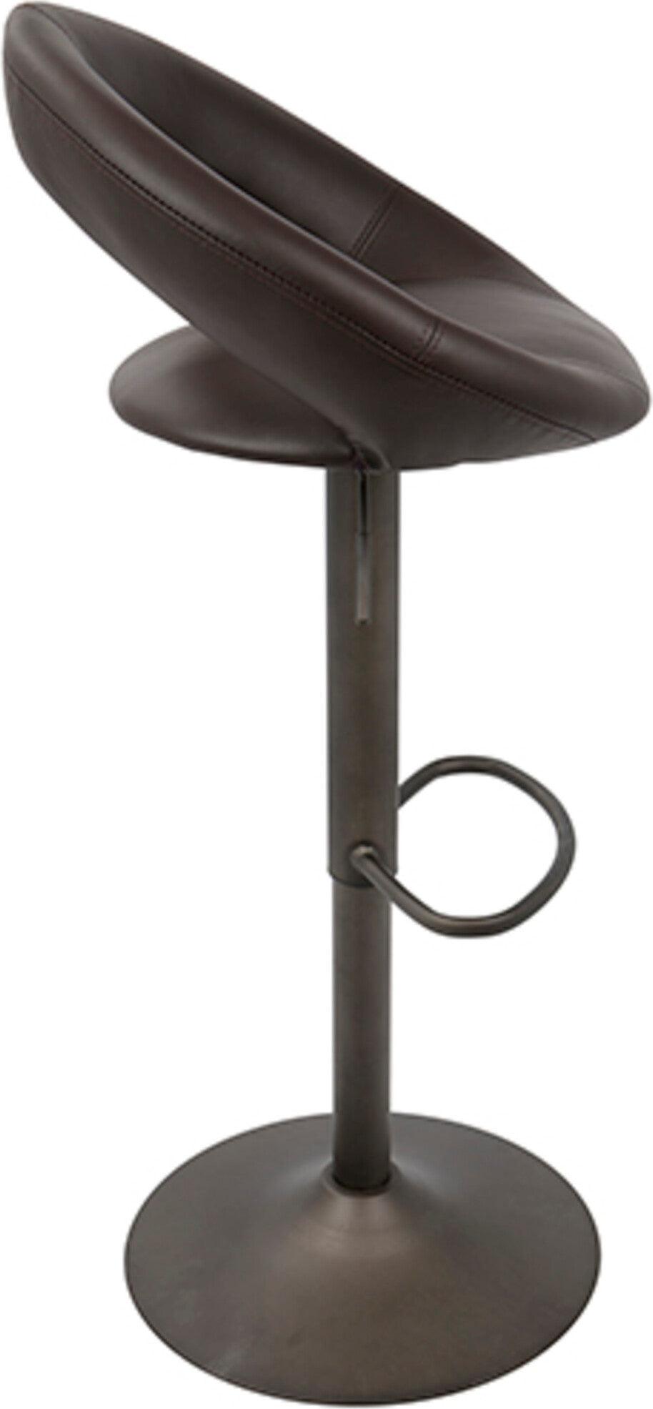Lumisource Barstools - Metro Barstool Brown (Set of 2)