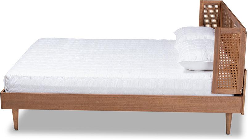 Wholesale Interiors Beds - Rina Full Bed Ash walnut