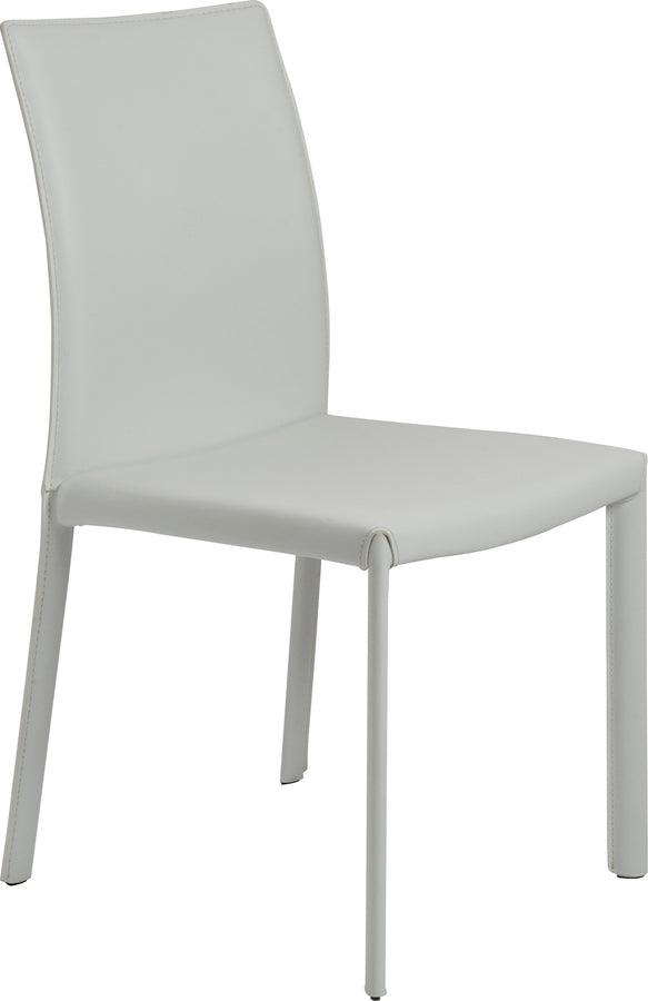 Euro Style Dining Chairs - Hasina Side Chair in White - Set of 2