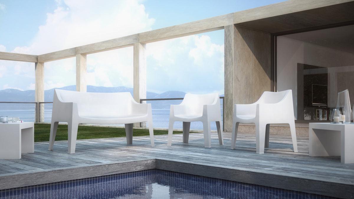 Euro Style Side & End Tables - Abby Side Table White