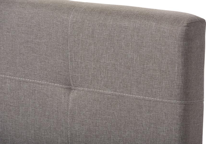 Wholesale Interiors Beds - Brandy King Bed with Storage Gray