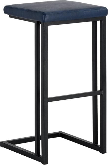 SUNPAN Barstools - Boone Barstool - Black - Bravo Admiral (Set of 2)