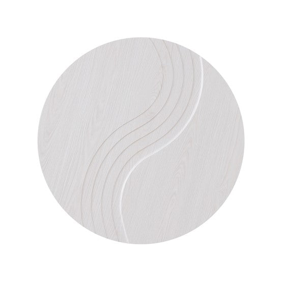 Olliix.com - Medallion MDF Wood Carved Wall DŽcor Natural