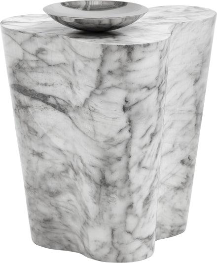 SUNPAN Side & End Tables - Ava End Table - Small - Marble Look