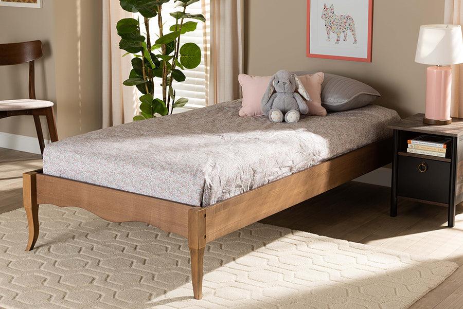 Wholesale Interiors Beds - Marieke Twin Bed Ash Walnut