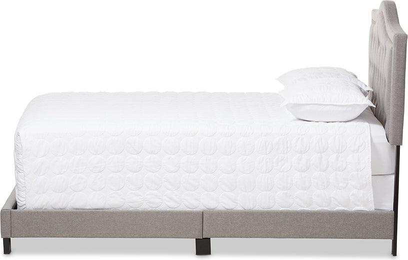 Wholesale Interiors Beds - Emerson Full Bed Light Gray