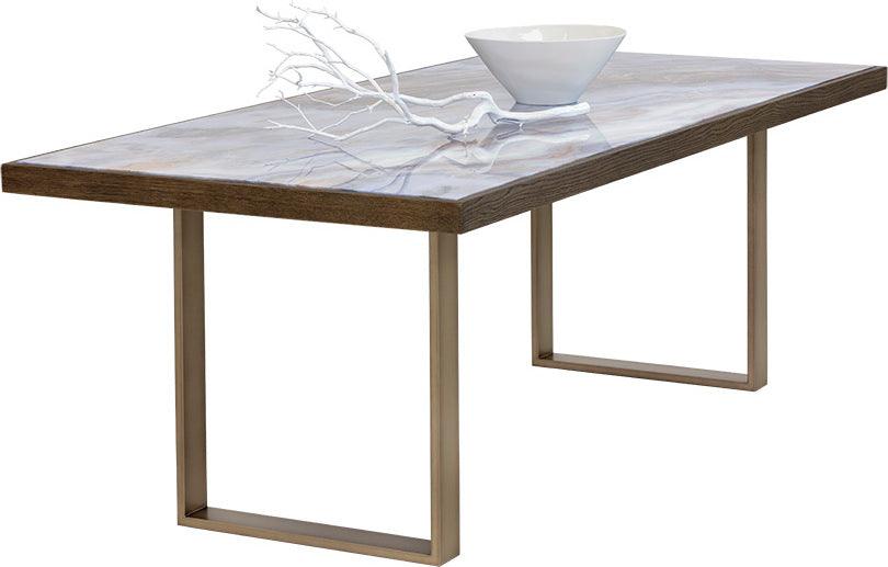 SUNPAN Dining Tables - Fuentes Dining Table - 86" Brown