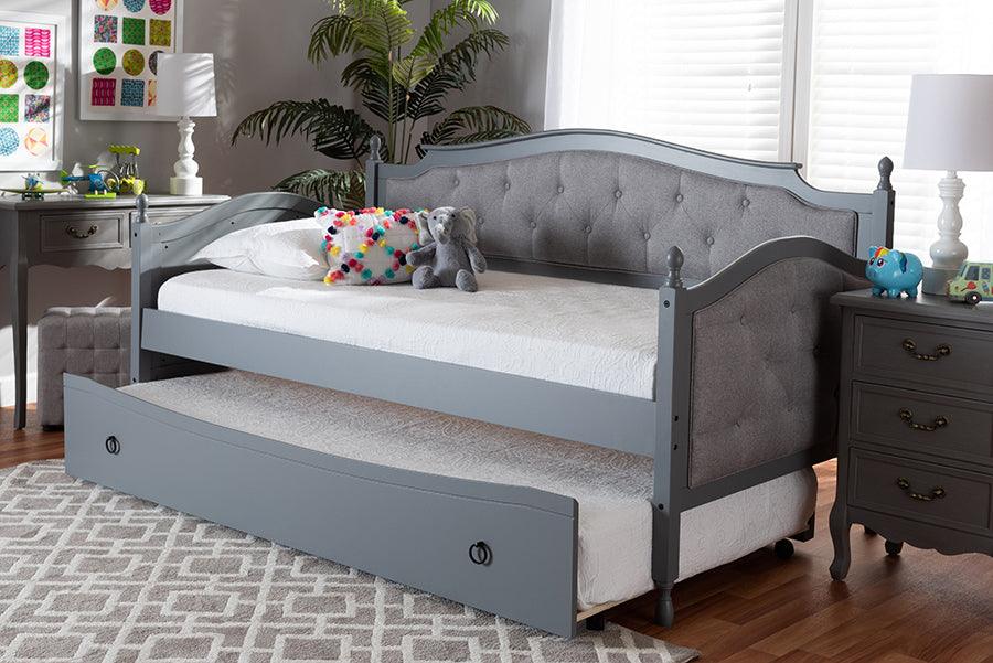 Wholesale Interiors Daybeds - Marlie 41.1" Daybed Gray & Gray