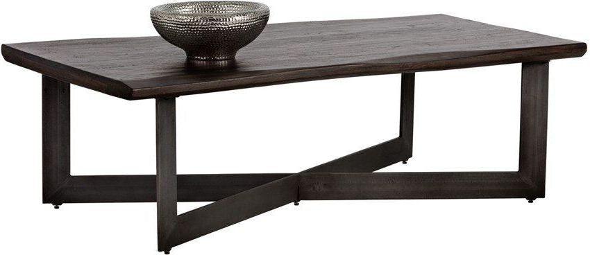 SUNPAN Coffee Tables - Marley Rectangular Coffee Table Walnut Brown