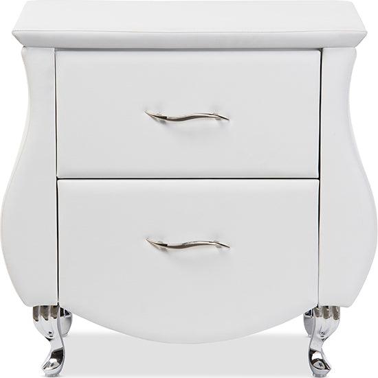 Wholesale Interiors Nightstands & Side Tables - Erin Nightstand White