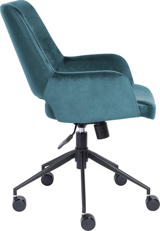 Euro Style Task Chairs - Desi Tilt Office Chair Blue