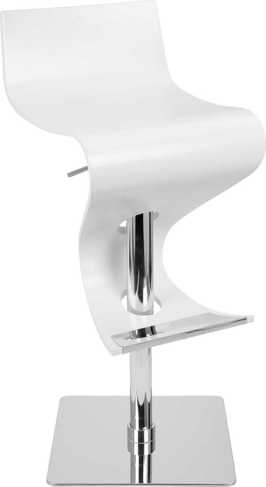 Lumisource Barstools - Viva Barstool White
