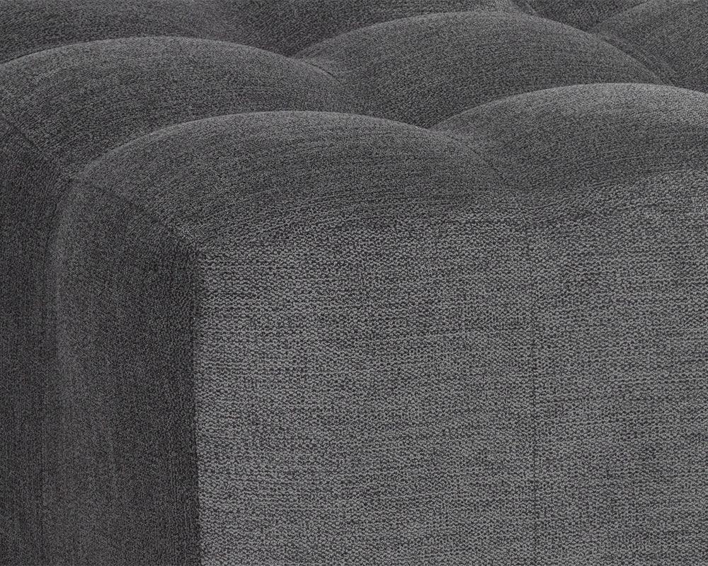 SUNPAN Ottomans & Stools - Amira Ottoman Polo Club Kohl Gray