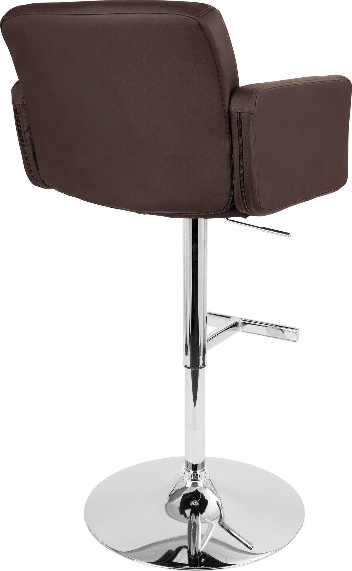 Lumisource Barstools - Stout Barstool Brown