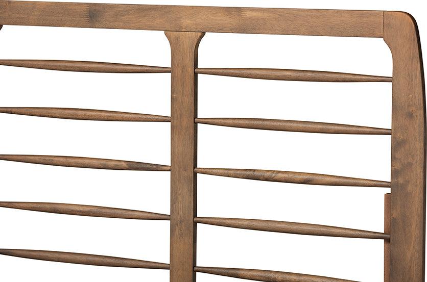 Wholesale Interiors Beds - Lucie Full Bed Walnut Brown