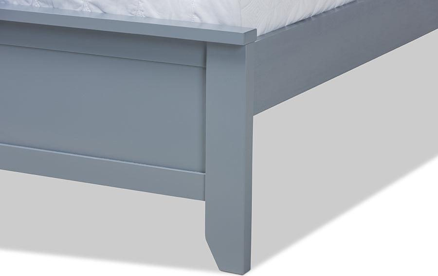 Wholesale Interiors Beds - Adela Full Bed Gray