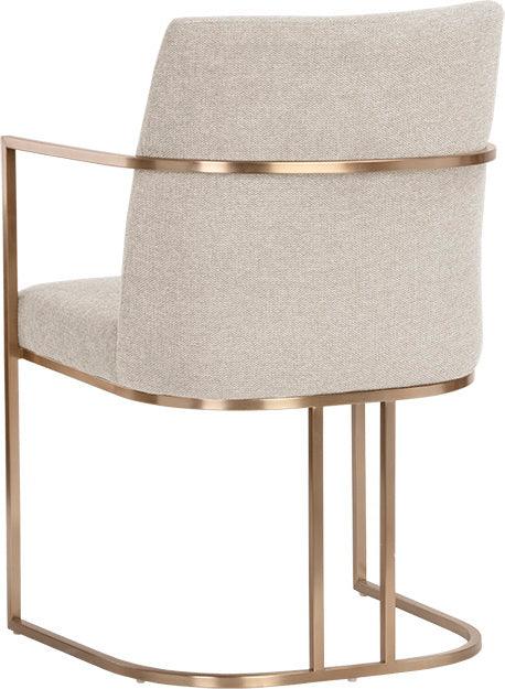 SUNPAN Dining Chairs - Rayla Dining Armchair - Belfast Oatmeal