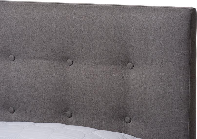 Wholesale Interiors Beds - Alinia King Bed Gray