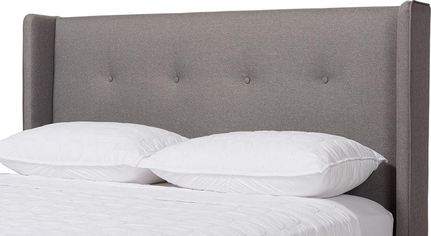 Wholesale Interiors Beds - Brooklyn King Bed Gray