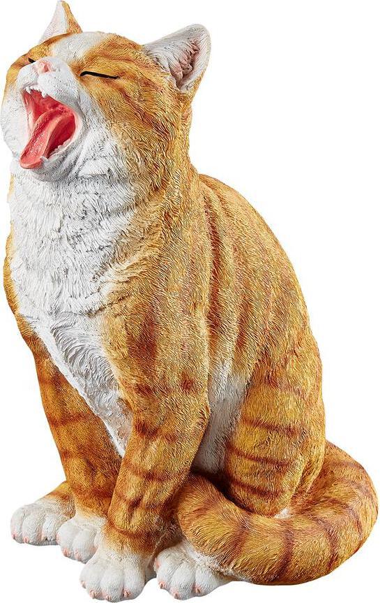 Design Toscano Statues - Lazy Daze Kitty Yawning Cat Statue