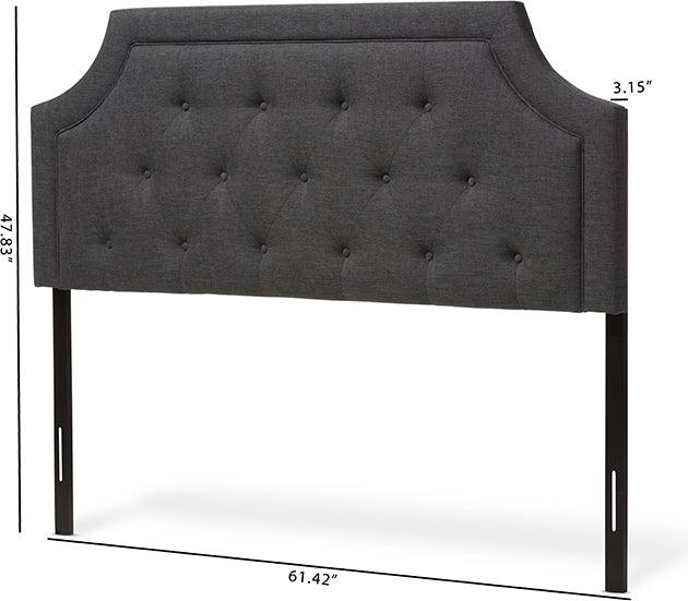 Wholesale Interiors Headboards - Mars Full Headboard Dark Gray