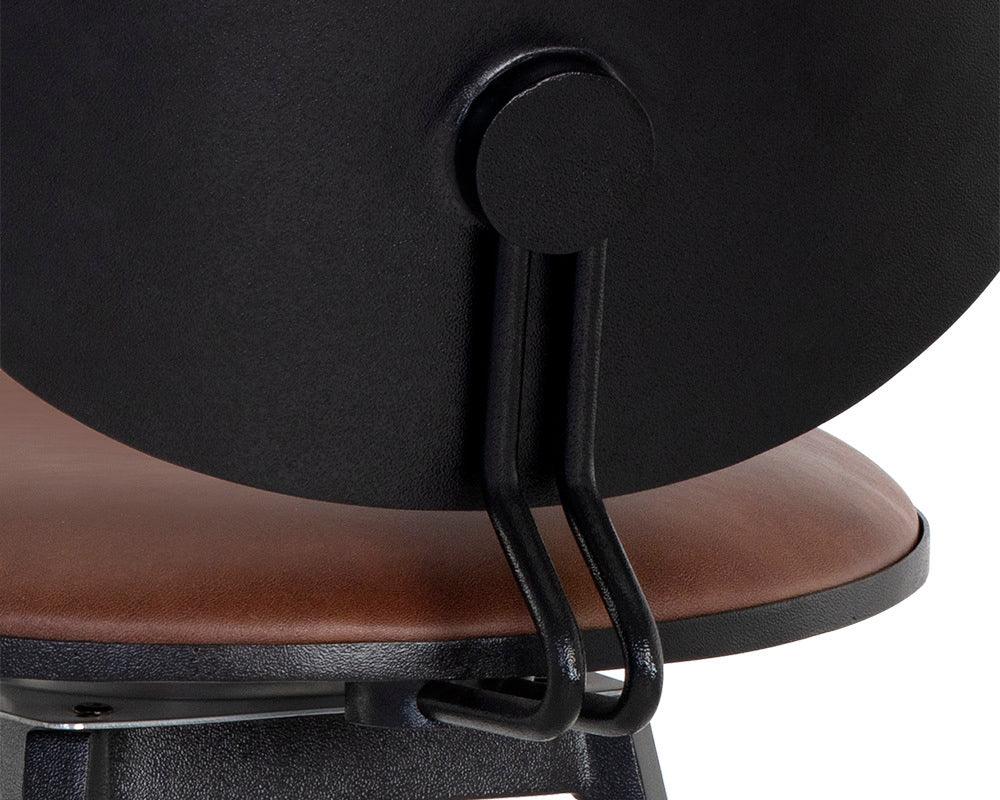 SUNPAN Barstools - Ember Swivel Barstool - Bravo Cognac