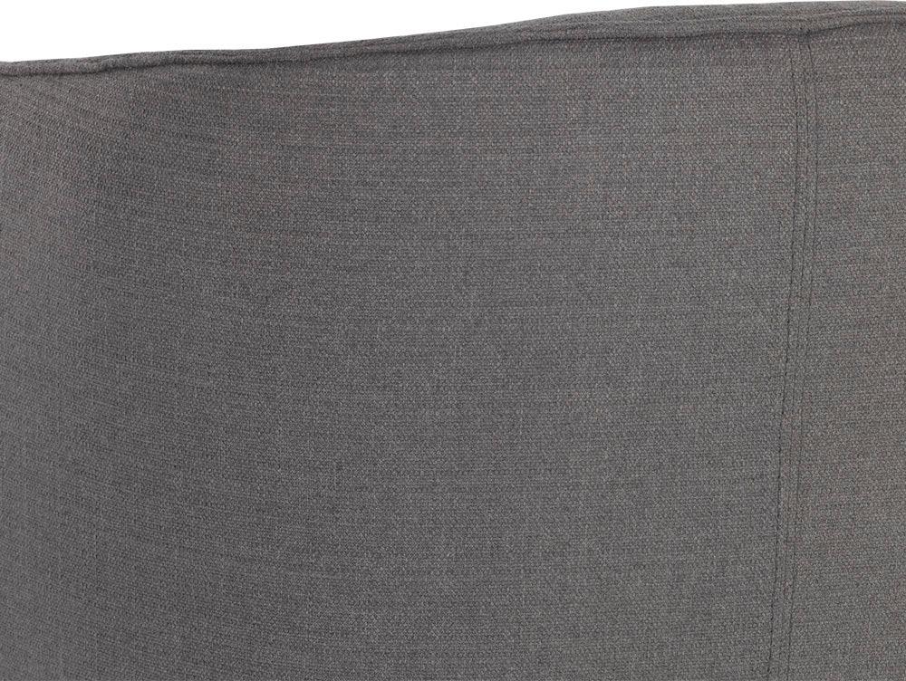 SUNPAN Dining Chairs - Vain Wheeled Dining Armchair - Zenith Graphite Grey