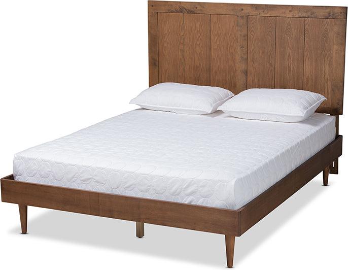 Wholesale Interiors Beds - Nicola Full Bed Ash Walnut