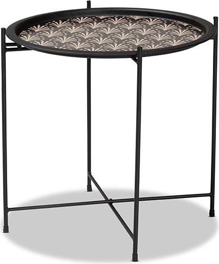 Wholesale Interiors Planters - Ivana Black Finished Metal Plant Stand