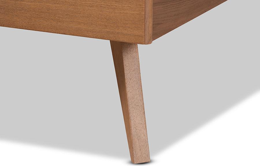 Wholesale Interiors Beds - Aimi Full Bed Walnut Brown