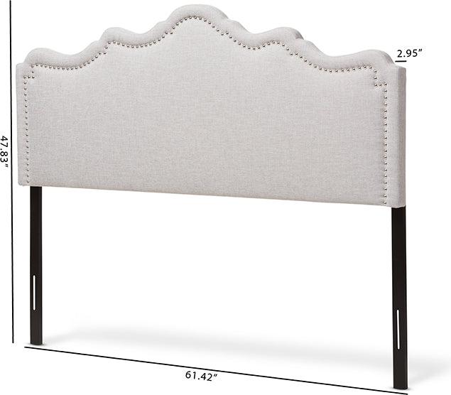 Wholesale Interiors Headboards - Nadeen Full Headboard Grayish Beige