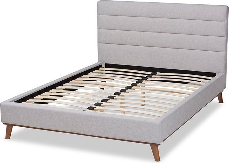 Wholesale Interiors Beds - Erlend King Bed Grayish Beige