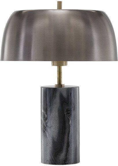 SUNPAN Table Lamps - Aludra Table Lamp Gray & Antique Silver