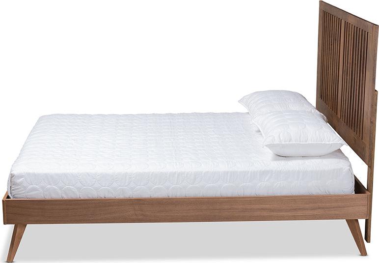 Wholesale Interiors Beds - Takeo Full Bed Ash Walnut