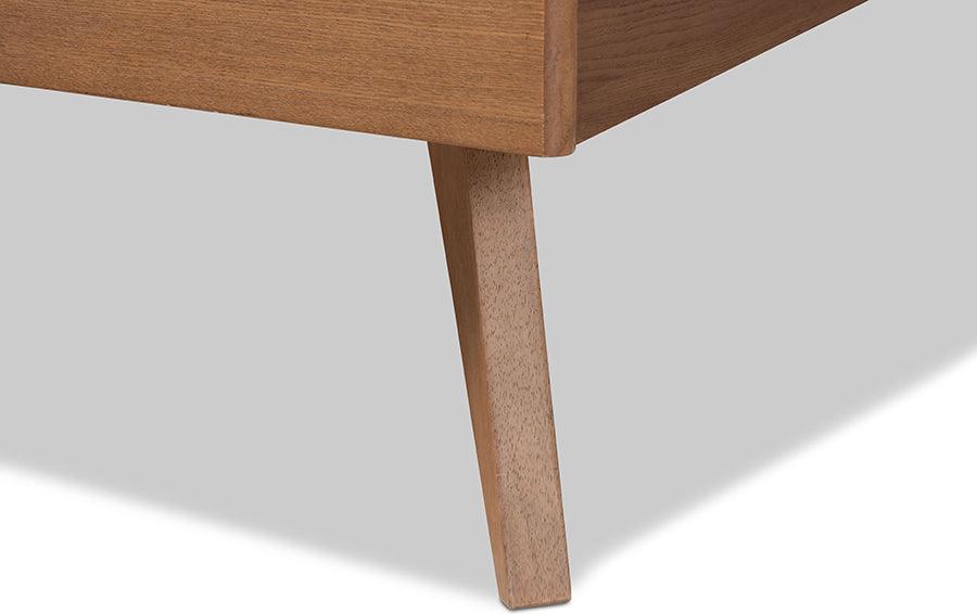 Wholesale Interiors Beds - Amira Full Bed Ash Walnut