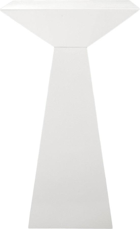 Euro Style Bar Tables - Tad-B 24" Bar Table in High Gloss White